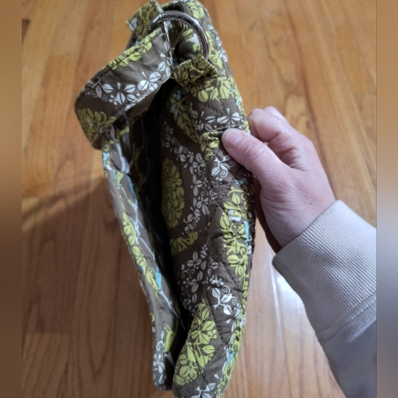 Vera Bradley Sittin' in a Tree print crossbody messenger bag, 12"x13", birds - Picture 10 of 16